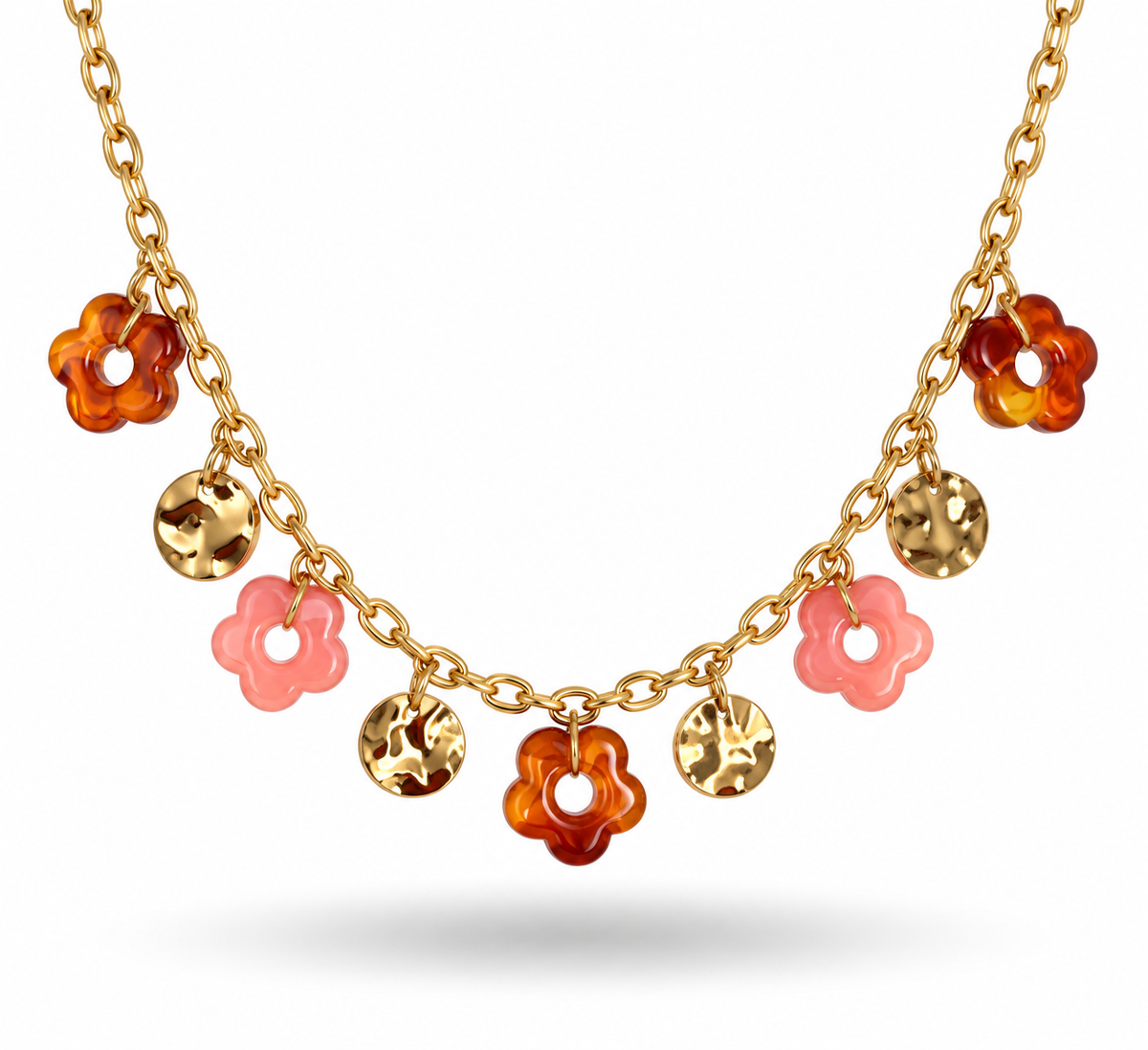 Collier Eden marron