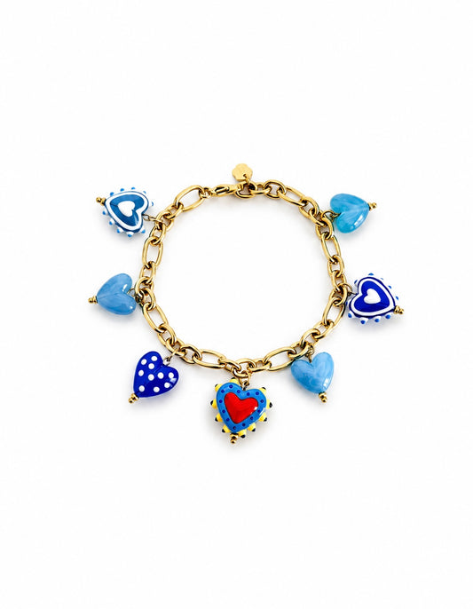 Bracelet Candy bleu