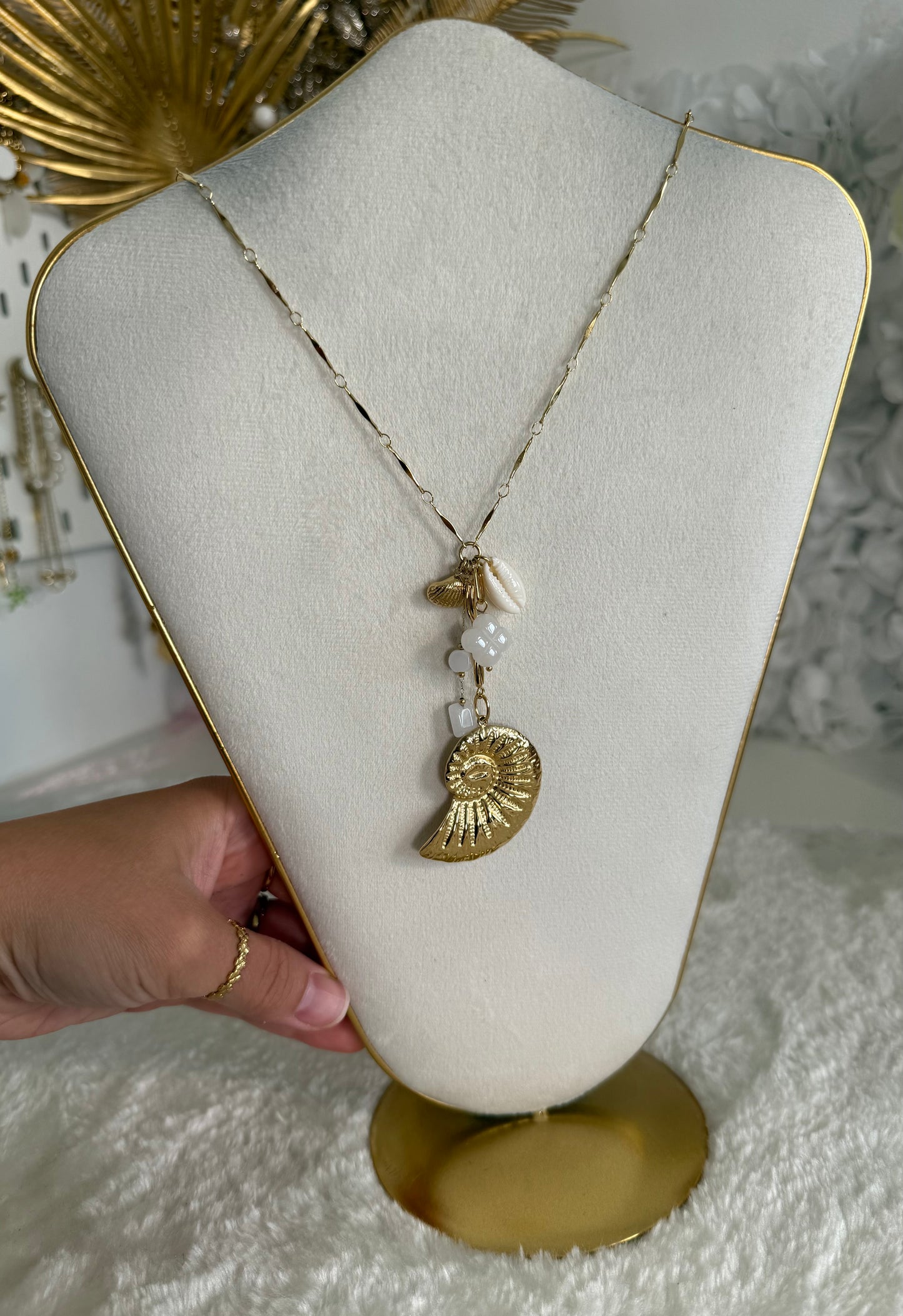 Collier sautoir Aurora