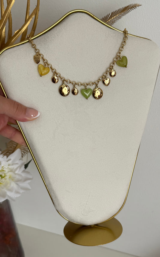 Collier Katia vert