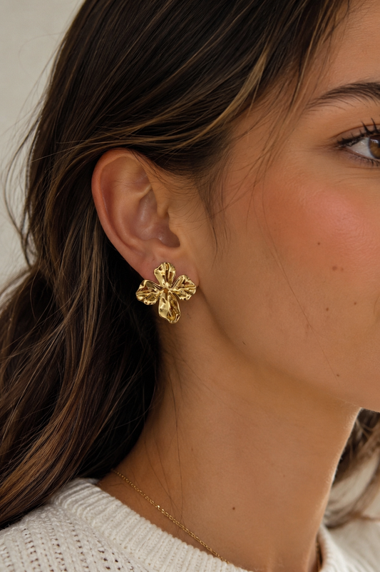 Boucles d'oreilles Flora