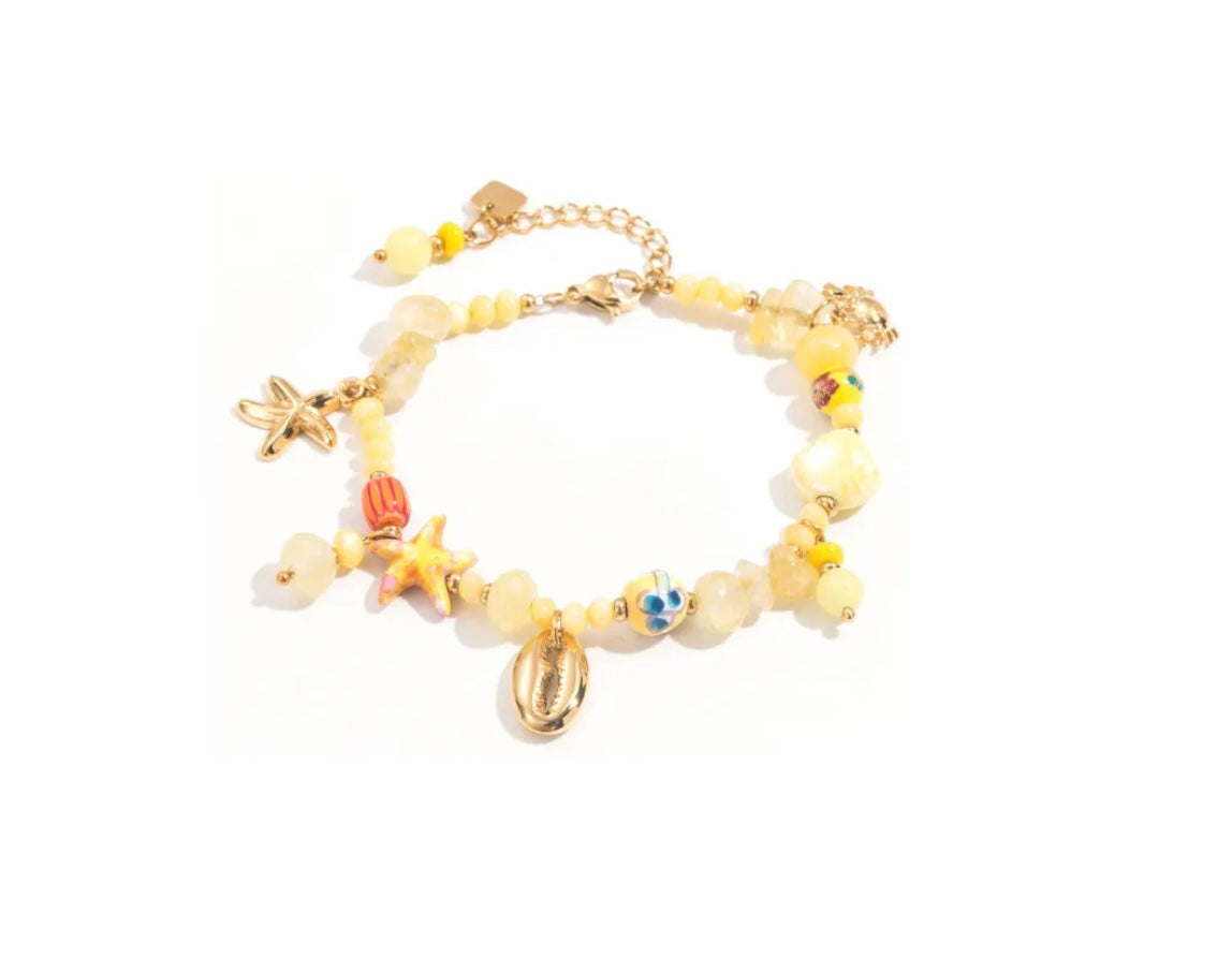 Bracelet Lola jaune