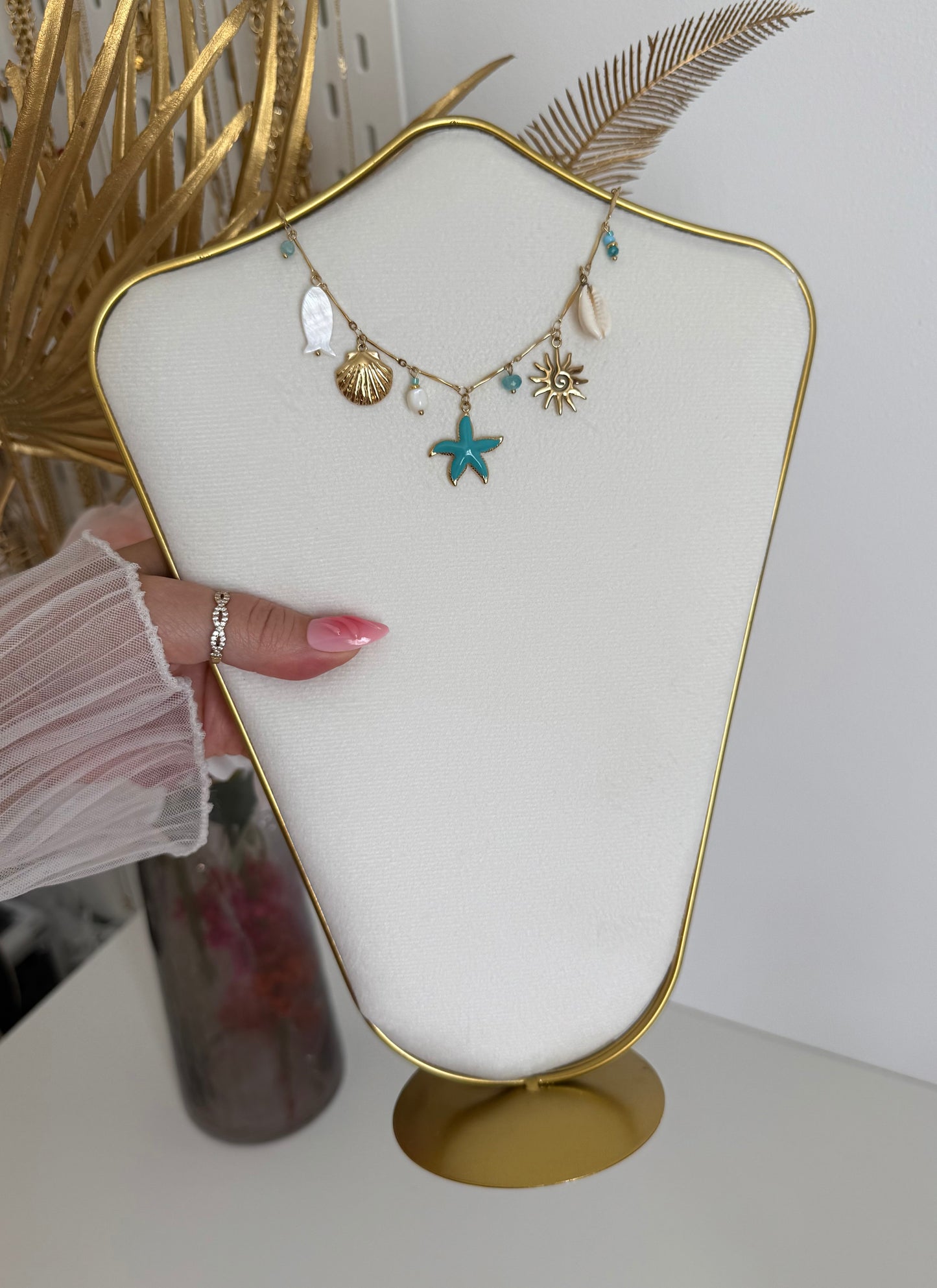 Collier Moana bleu