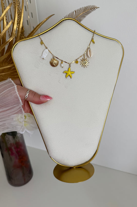 Collier Moana jaune
