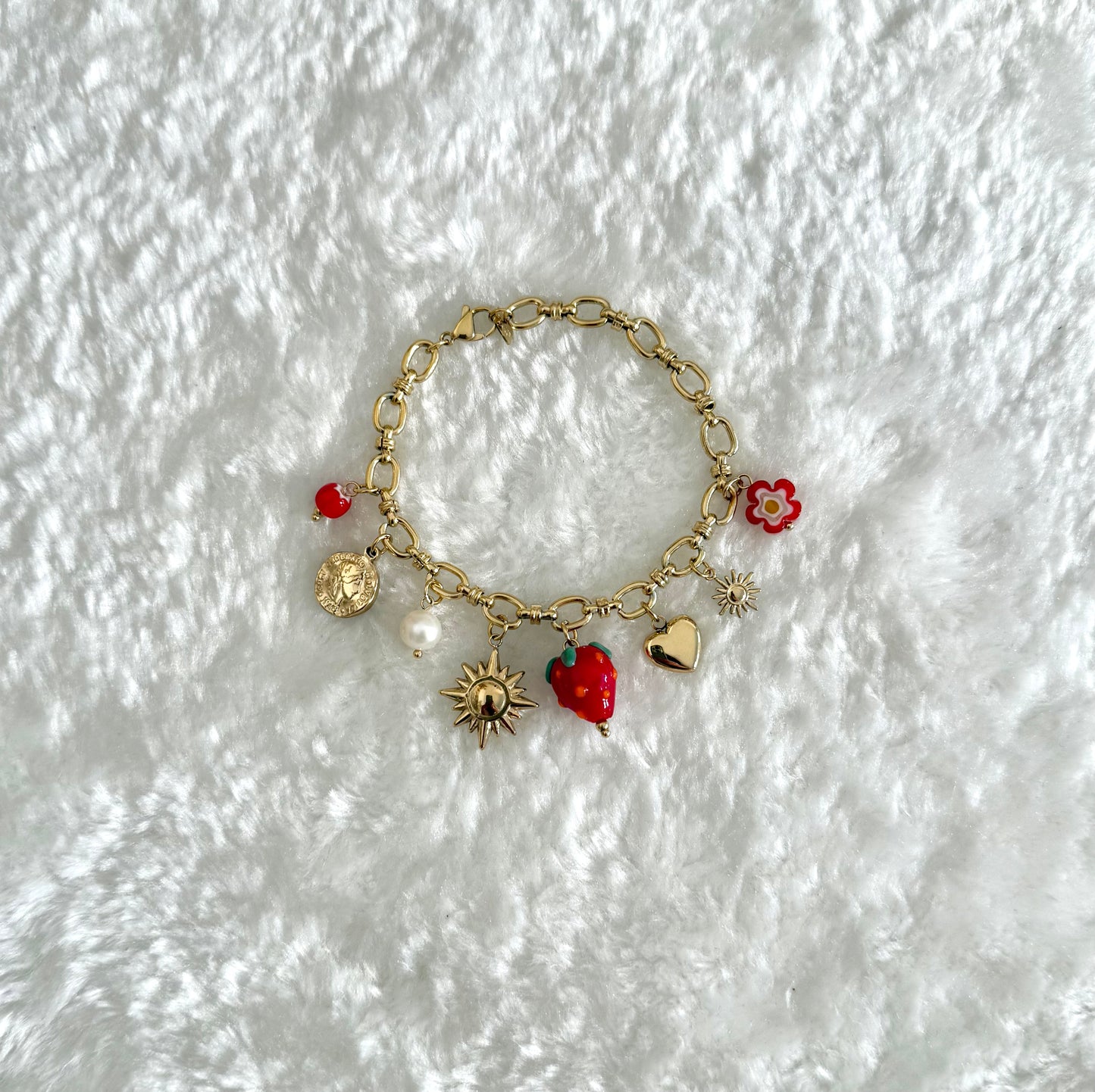 Bracelet Loly rouge