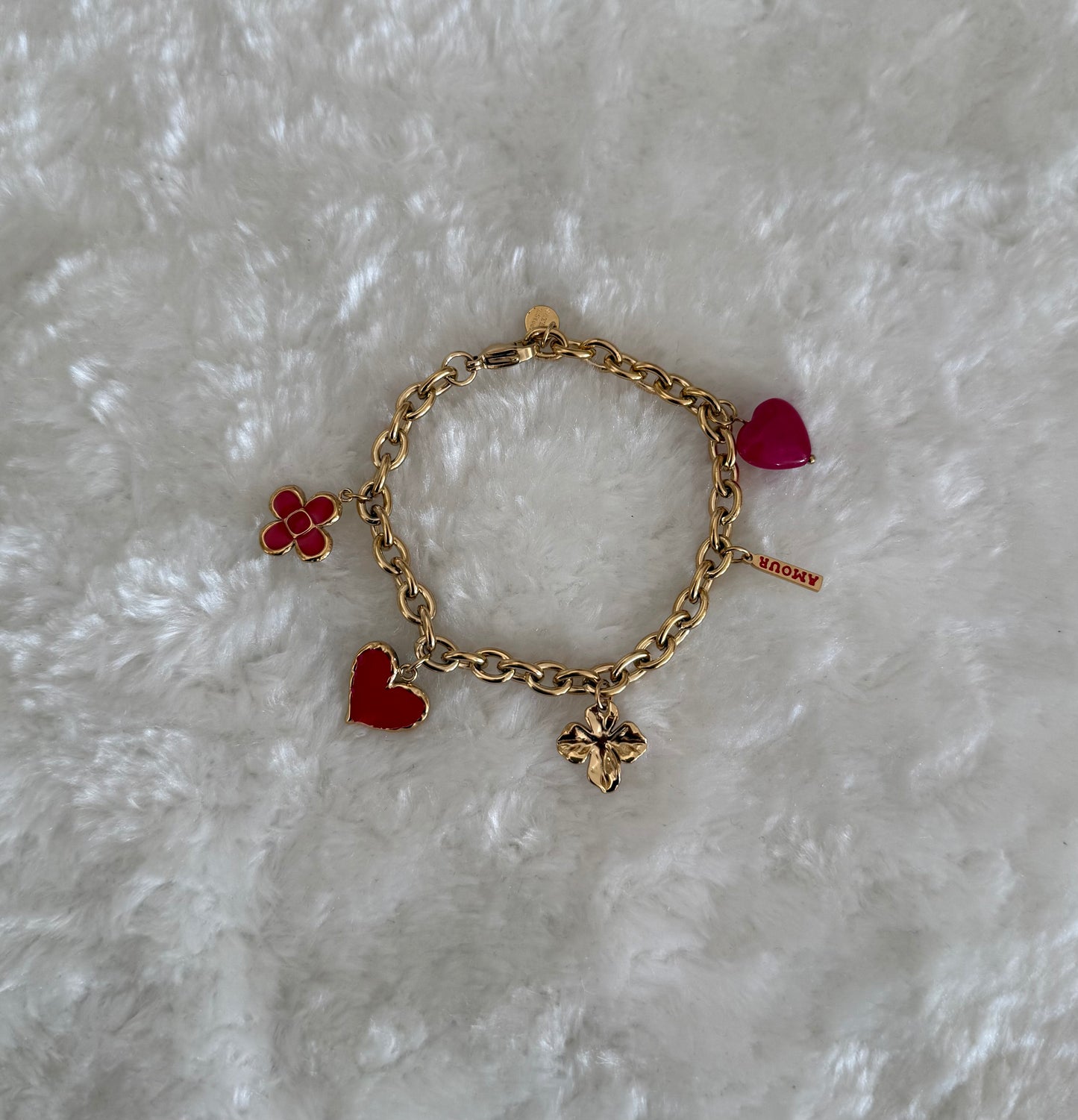 Bracelet Amour rouge