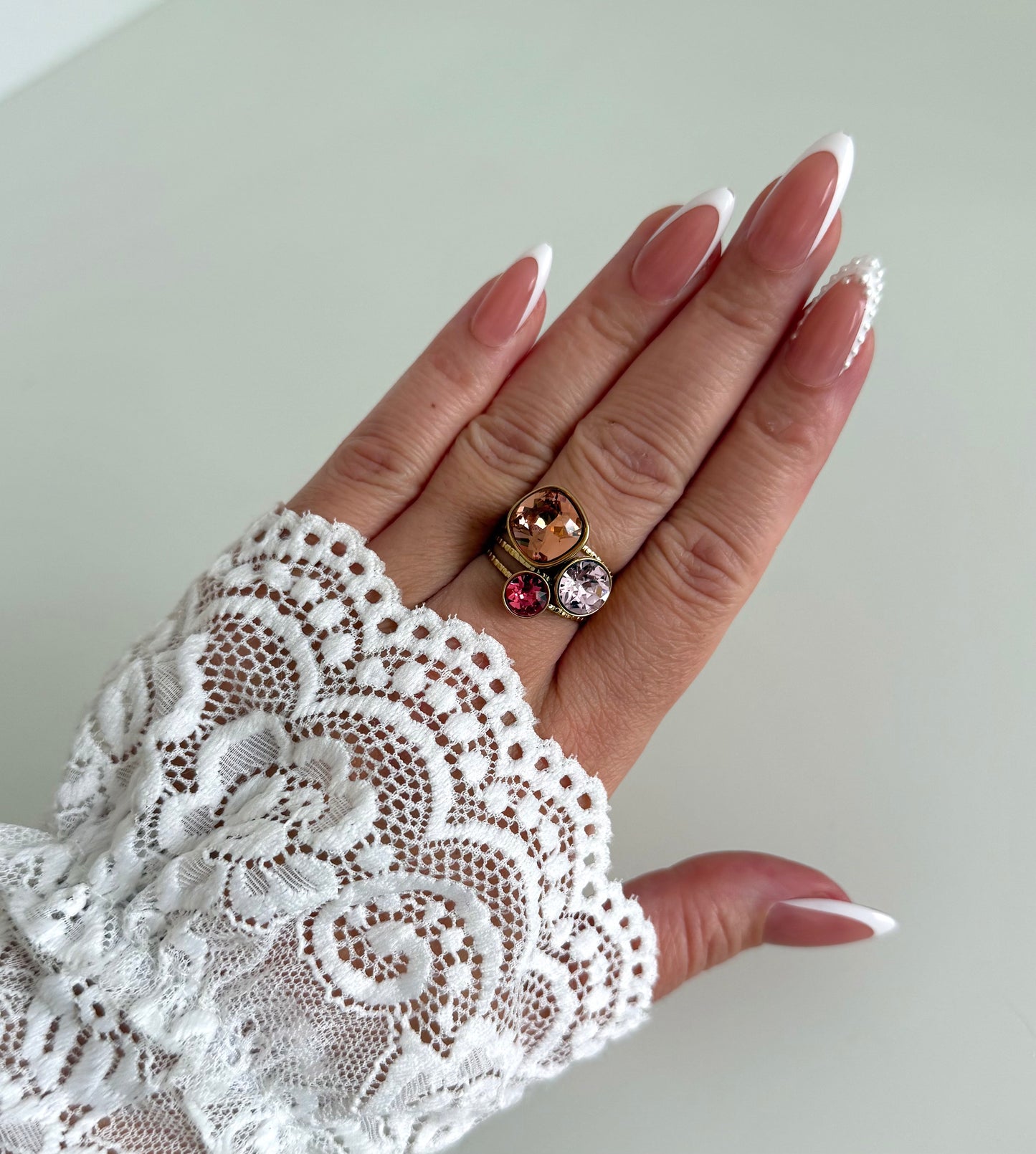 Bague Jasmine rose