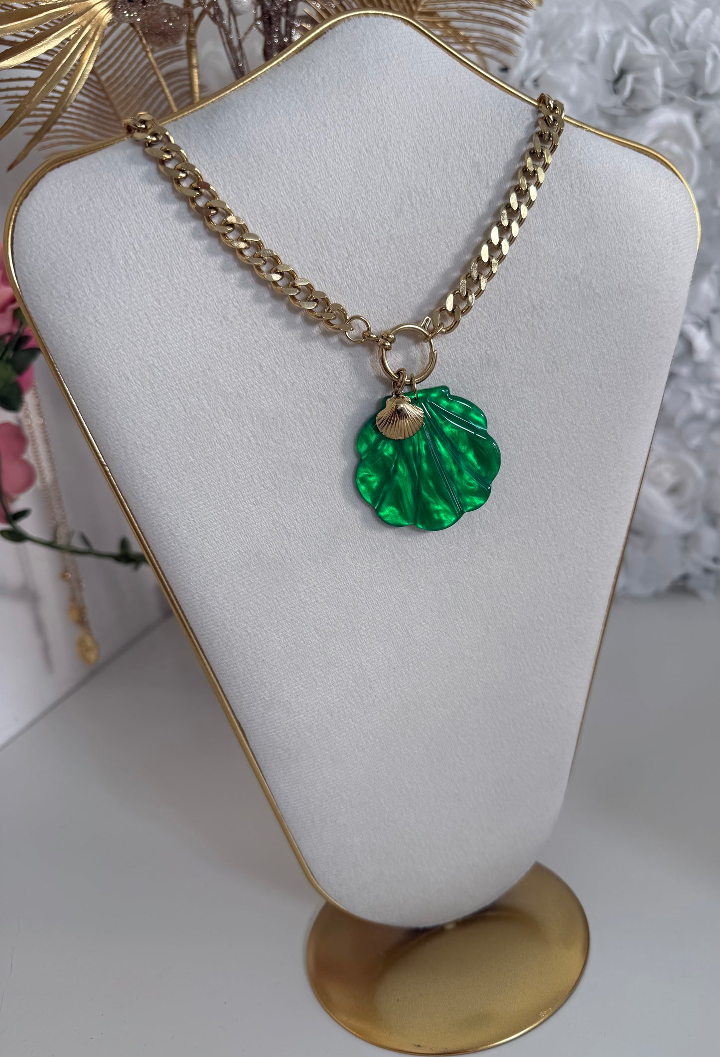 Collier Basma vert