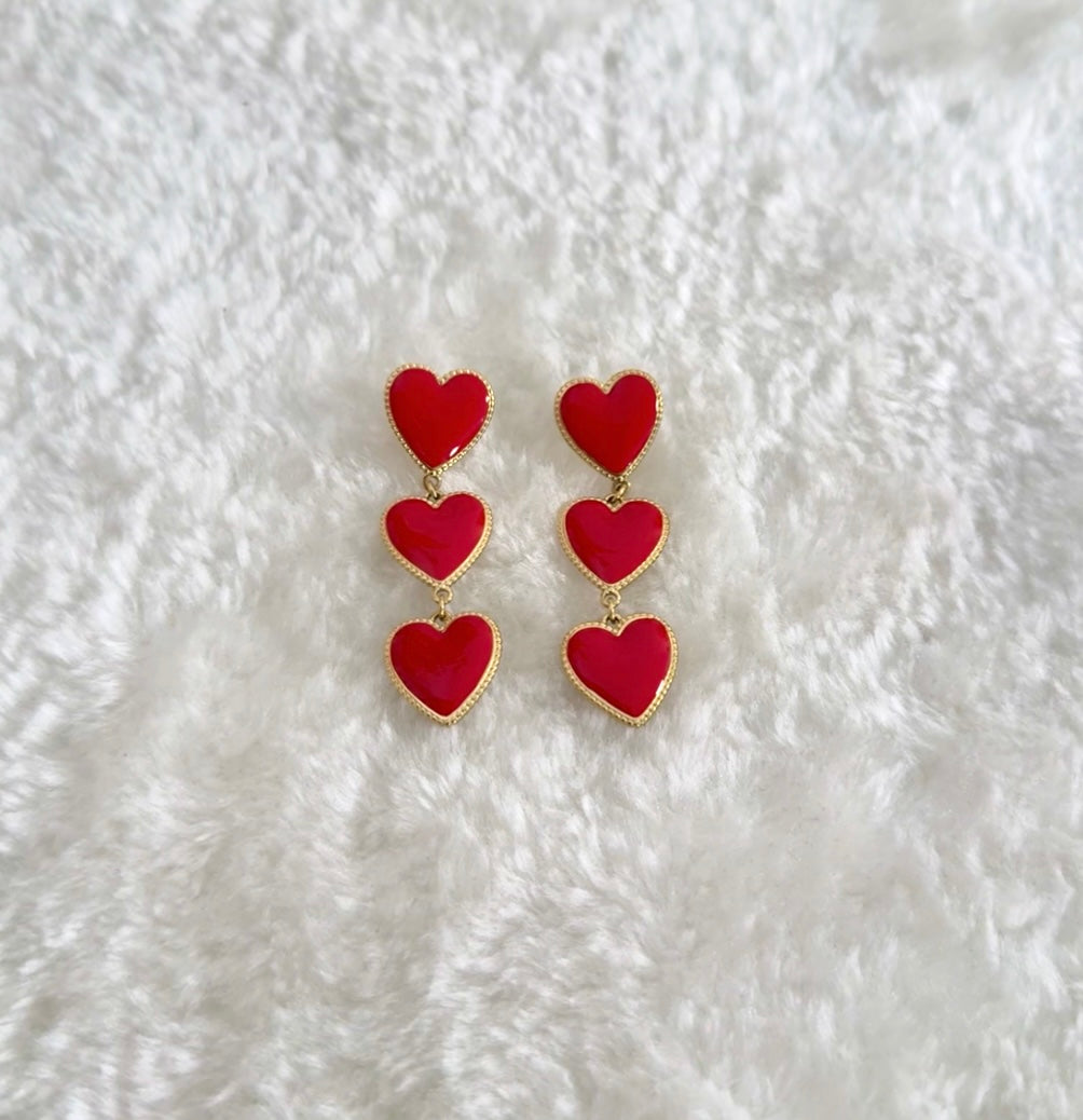 Boucles d'oreilles Love