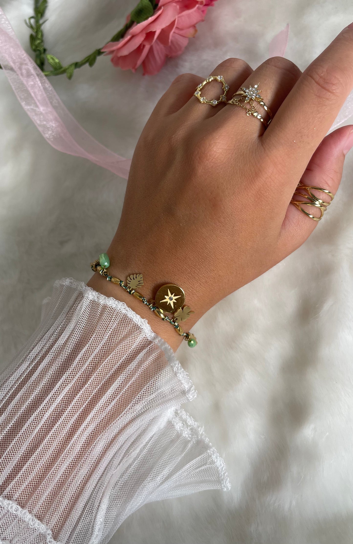 Bracelet Chypre Vert