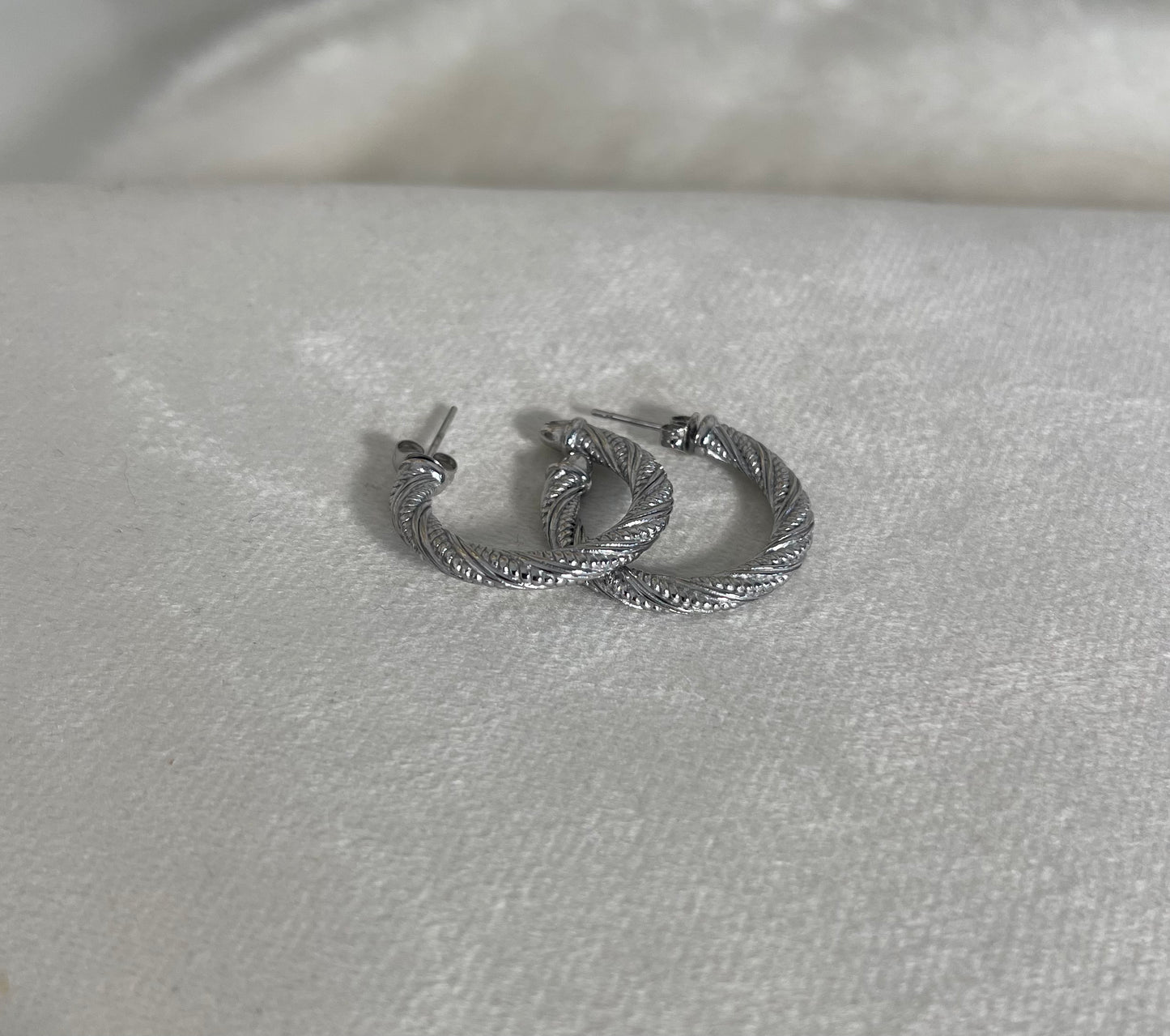 Boucles d'oreilles Cindy argent