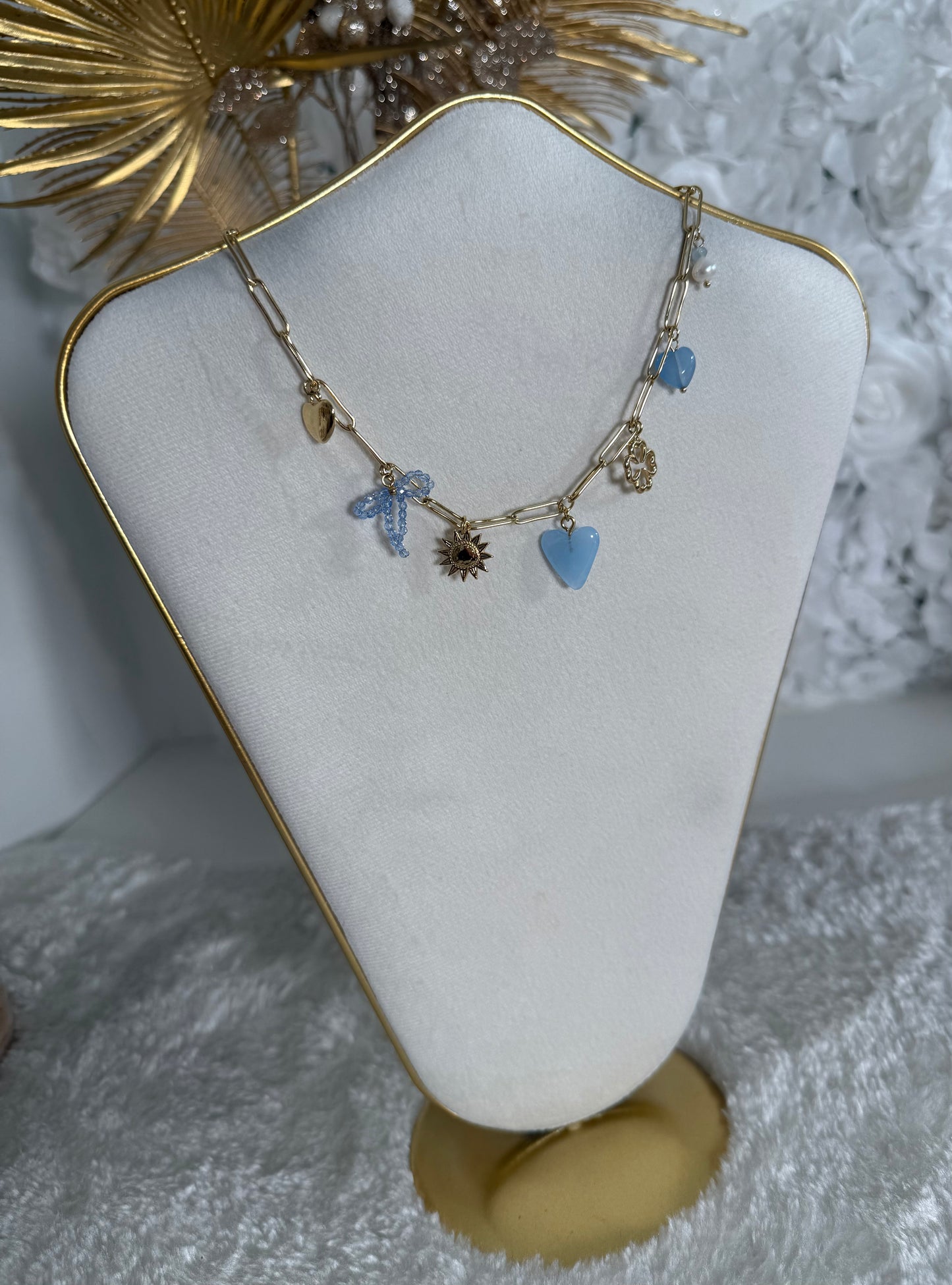 Collier Esmé bleu