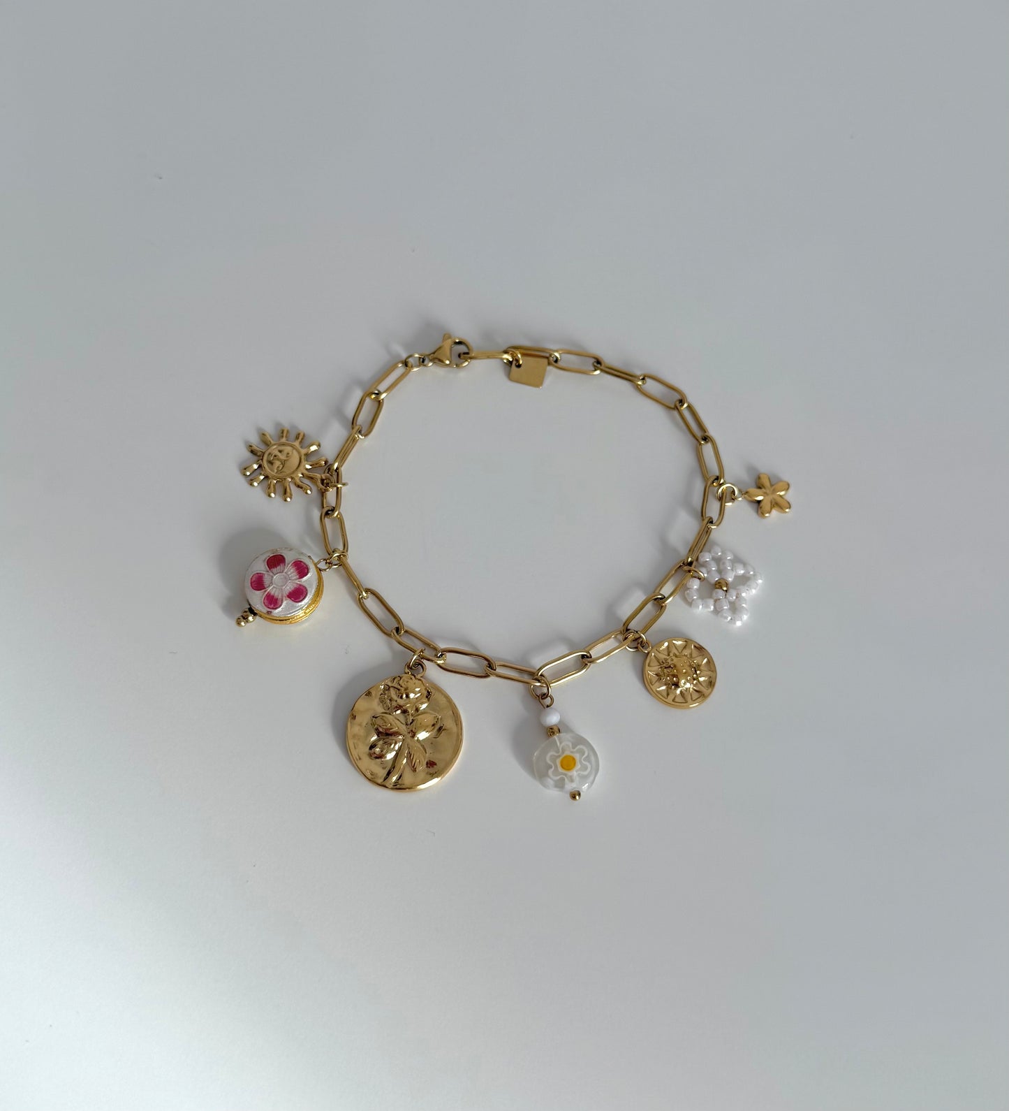 Bracelet Fatima blanc