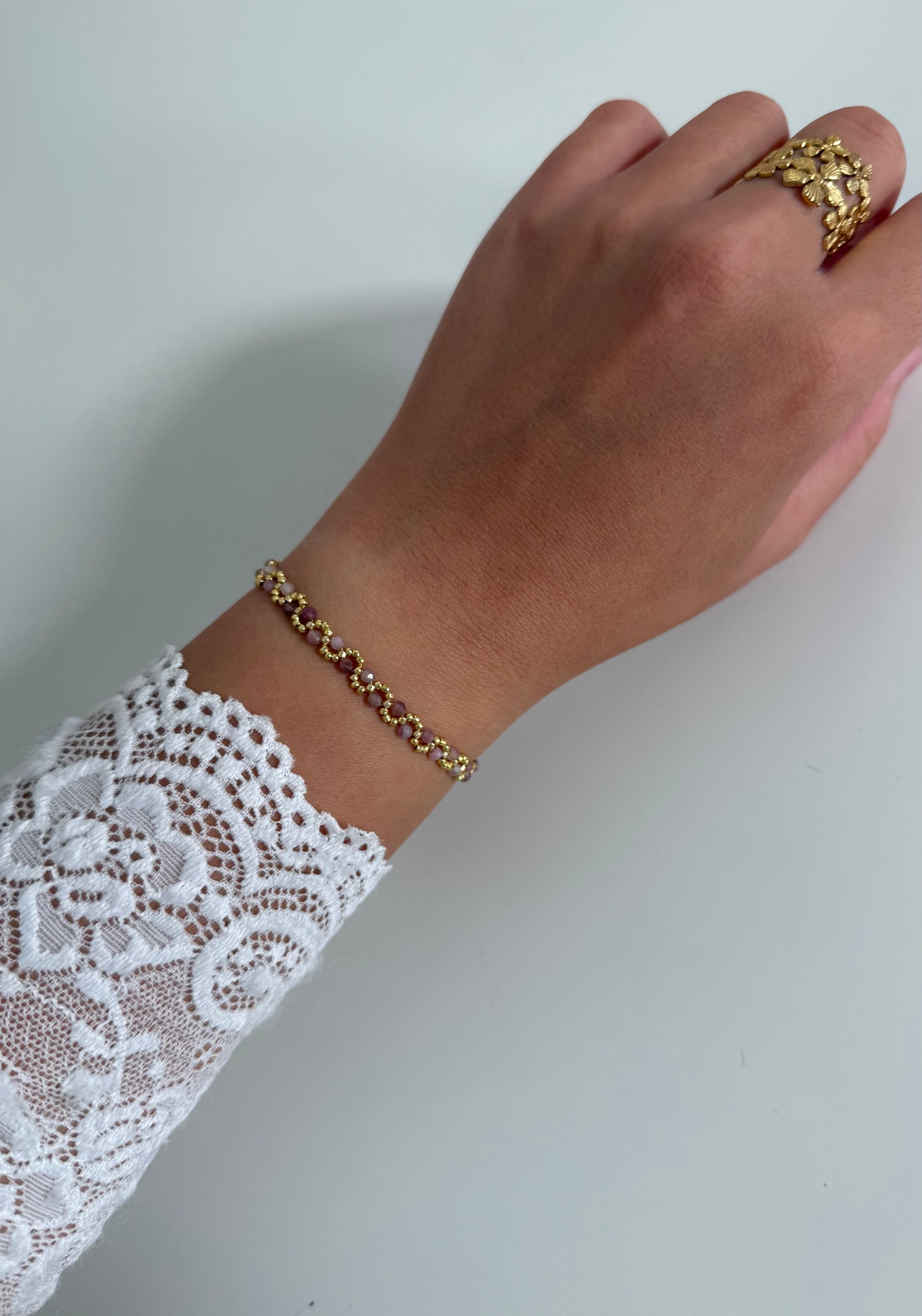 Bracelet Fériel rose