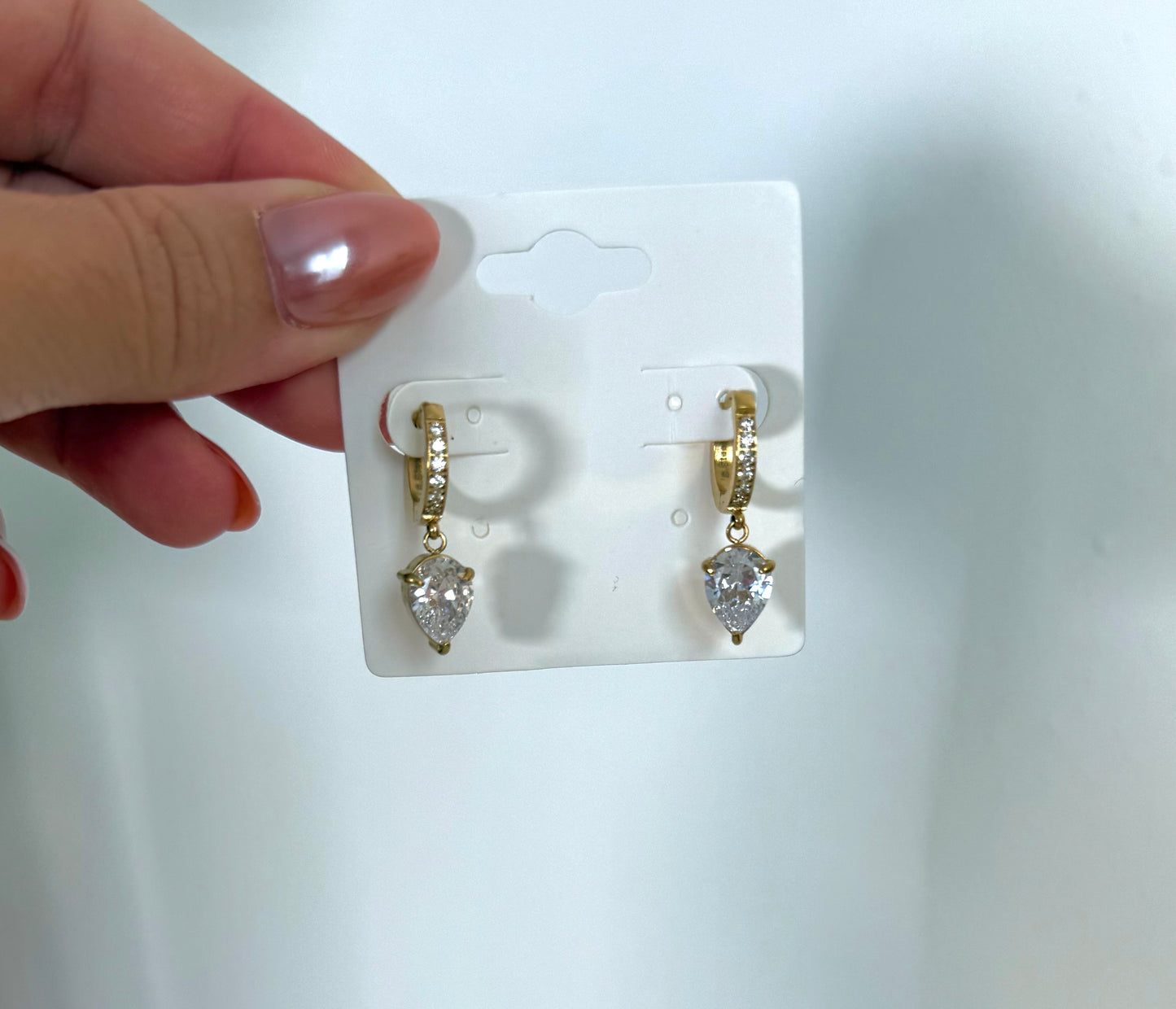 Boucles d'oreilles Goutte d'eau