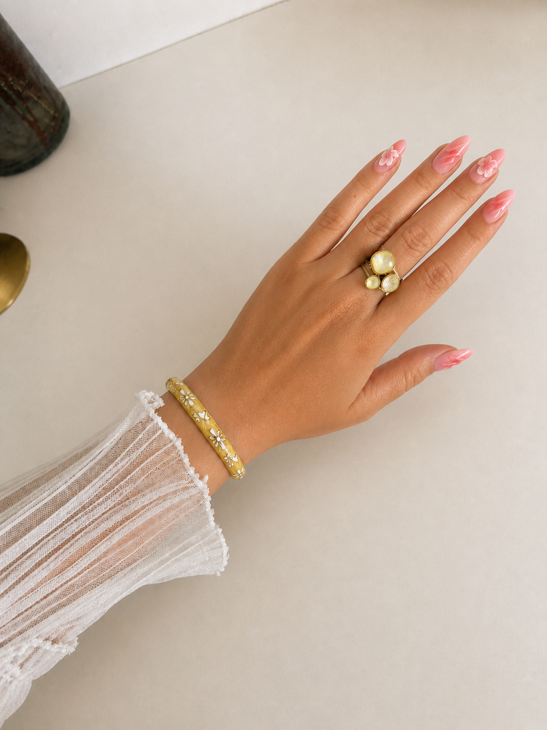 Bague Jasmine Jaune