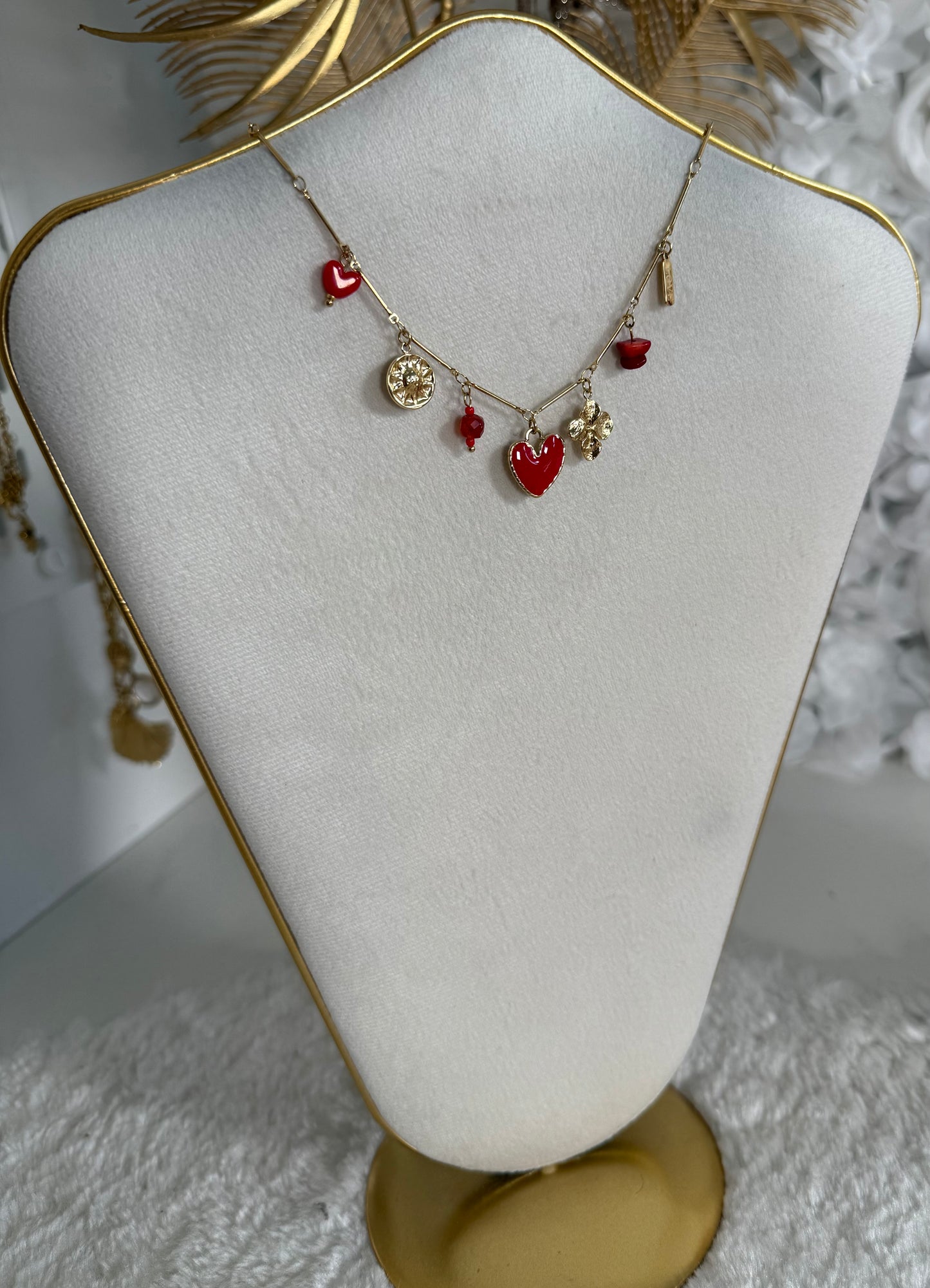 Collier Jen rouge