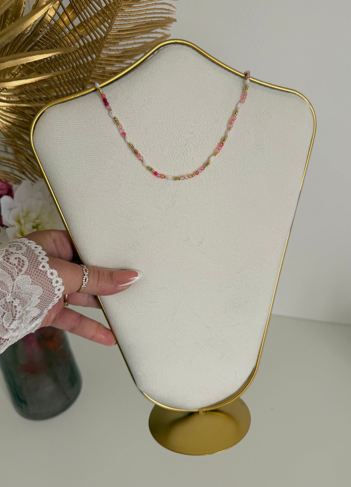 Collier Kiara rose
