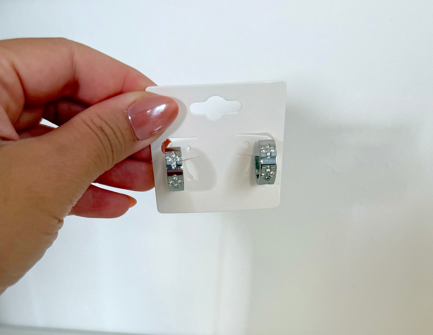 Boucles d'oreilles Leslie argent