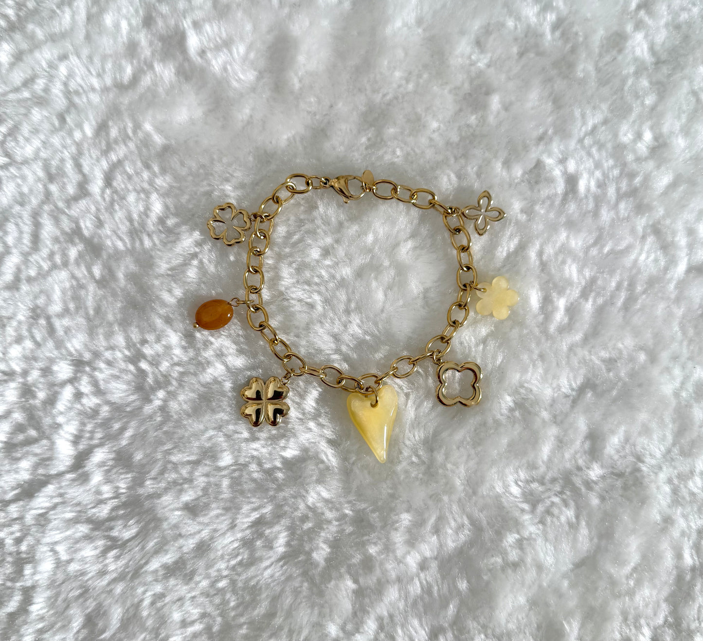 Bracelet Lovina jaune