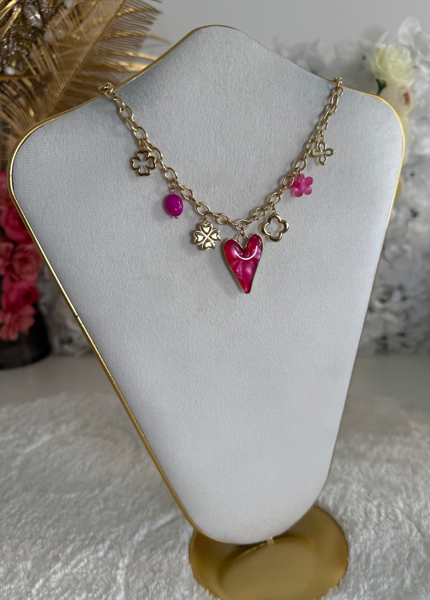 Collier Lovana rose