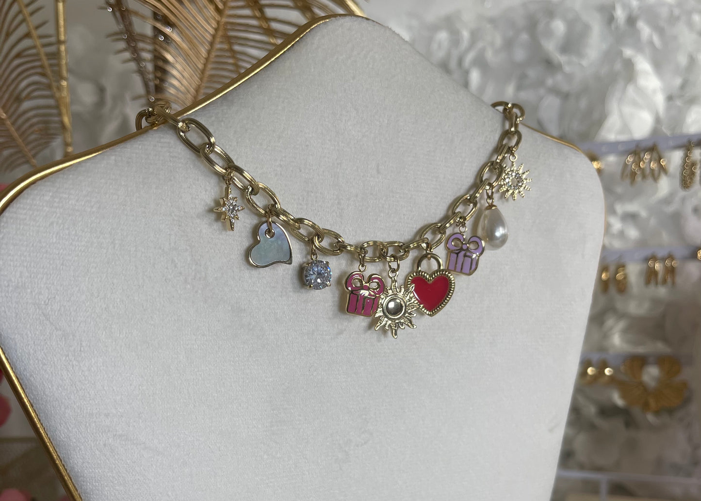 Collier charm Alesia