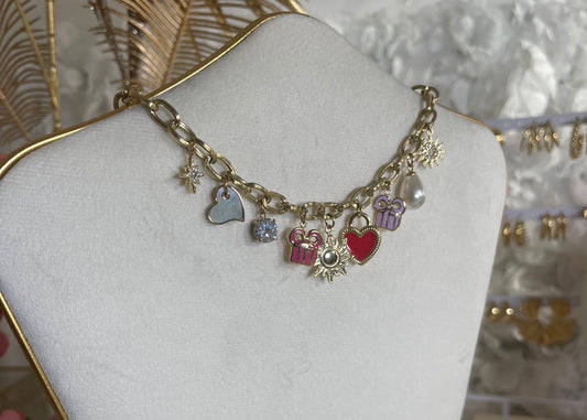 Collier charm Alesia