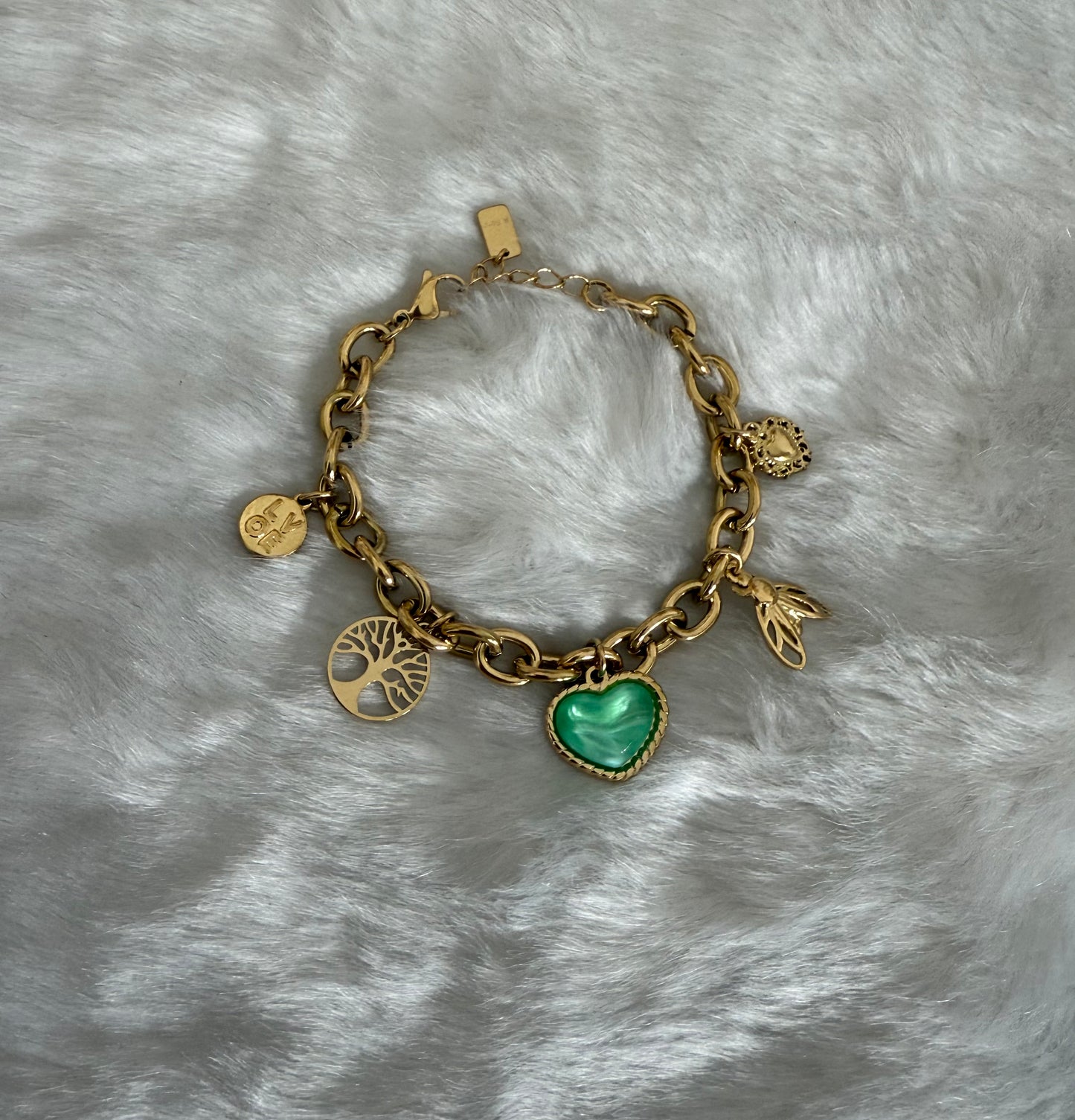 Myriam green bracelet