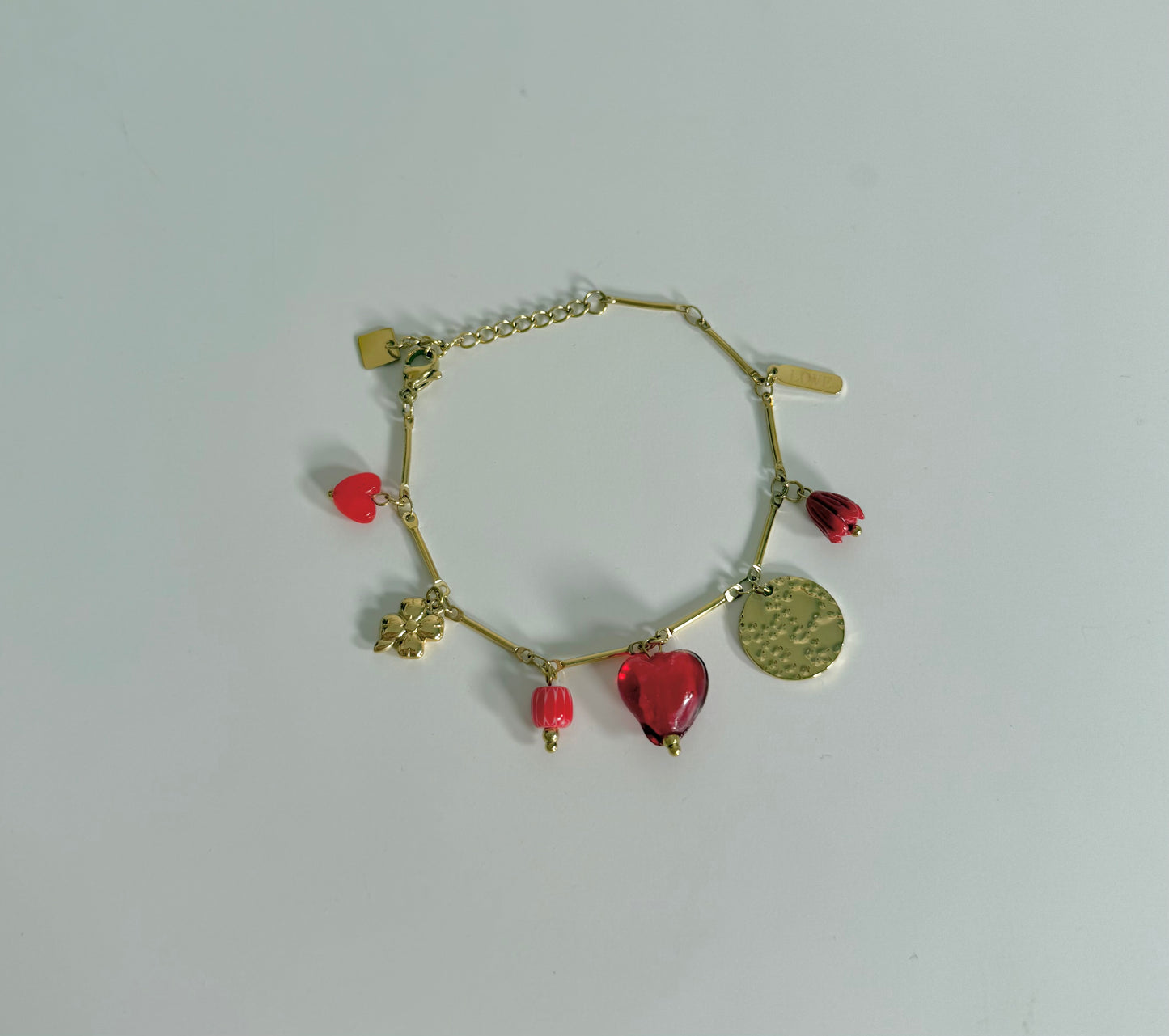 Bracelet Nina rouge