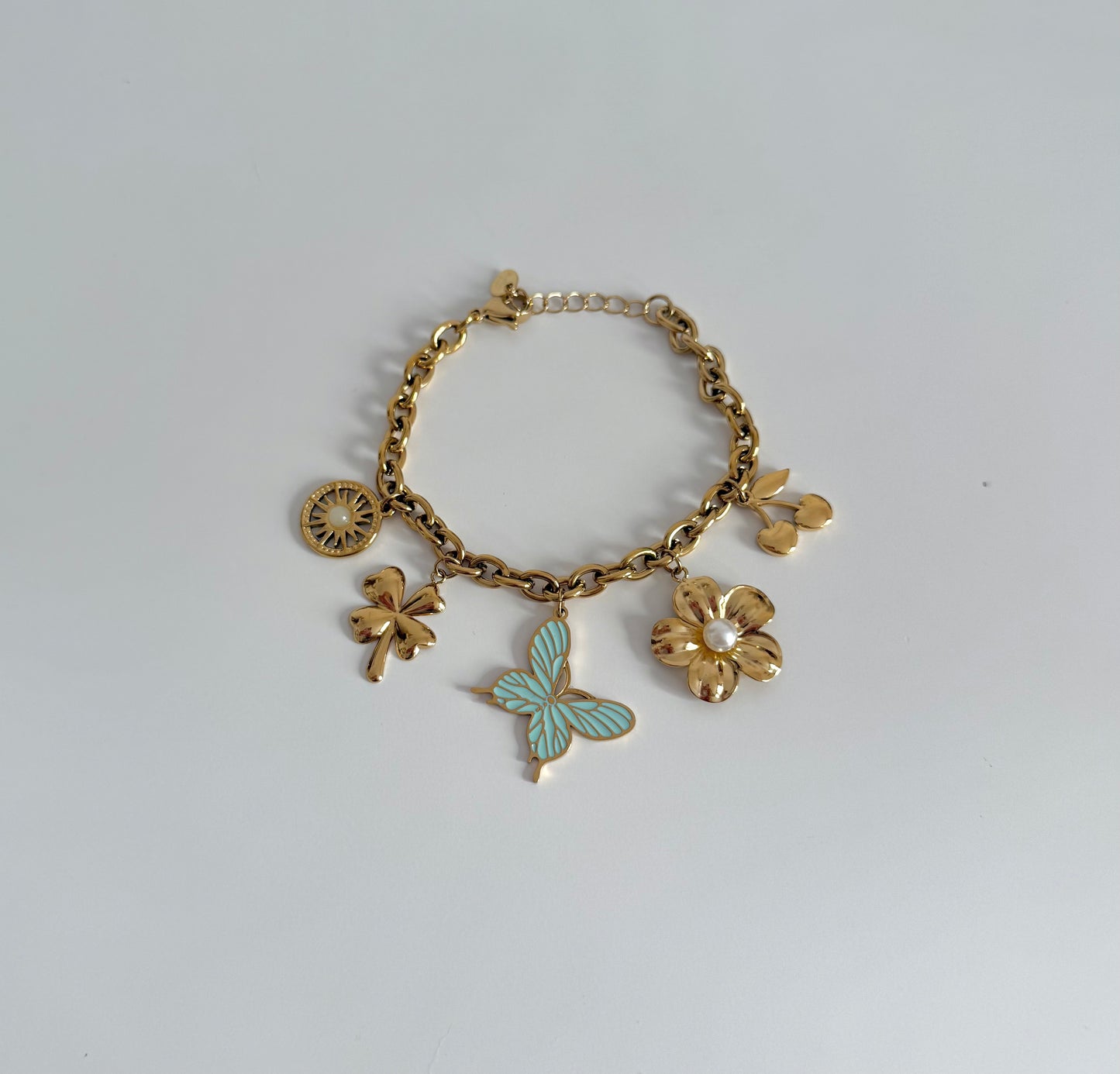 Bracelet Papillon turquoise