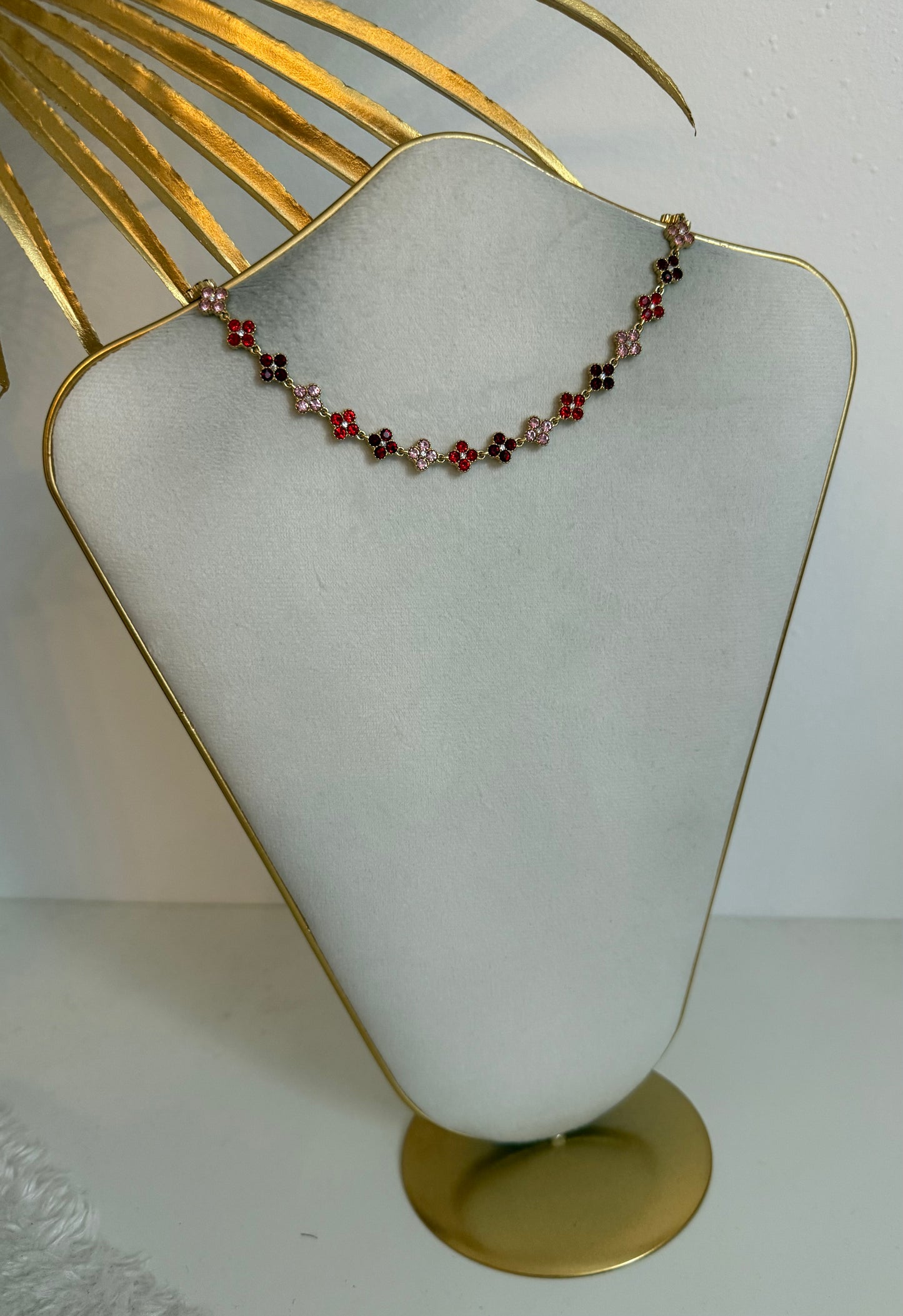 Collier Sisi rouge