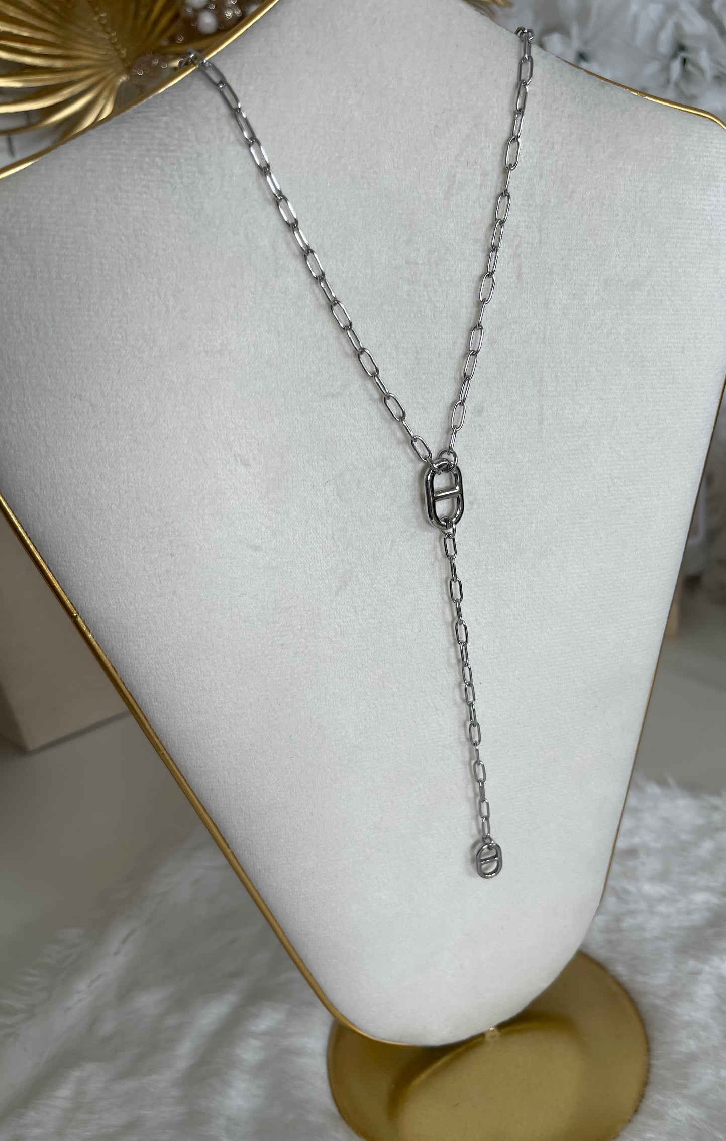 Collier Yasmine argent