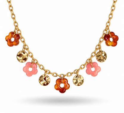 Collier Eden marron