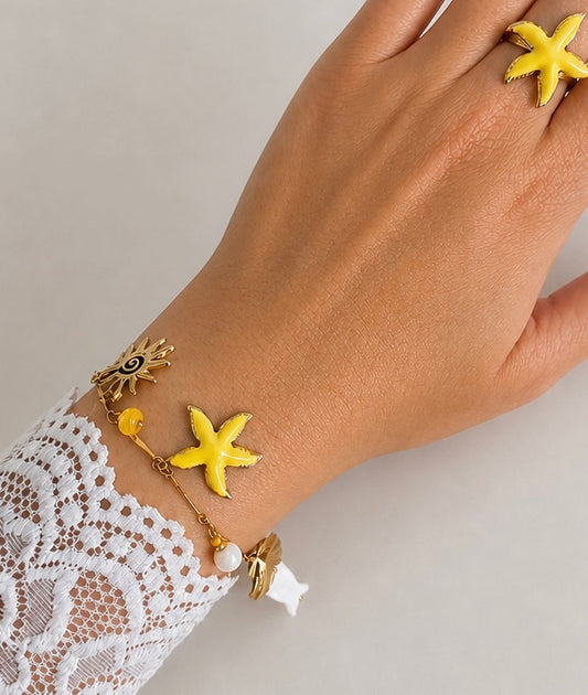 Bracelet Moana jaune