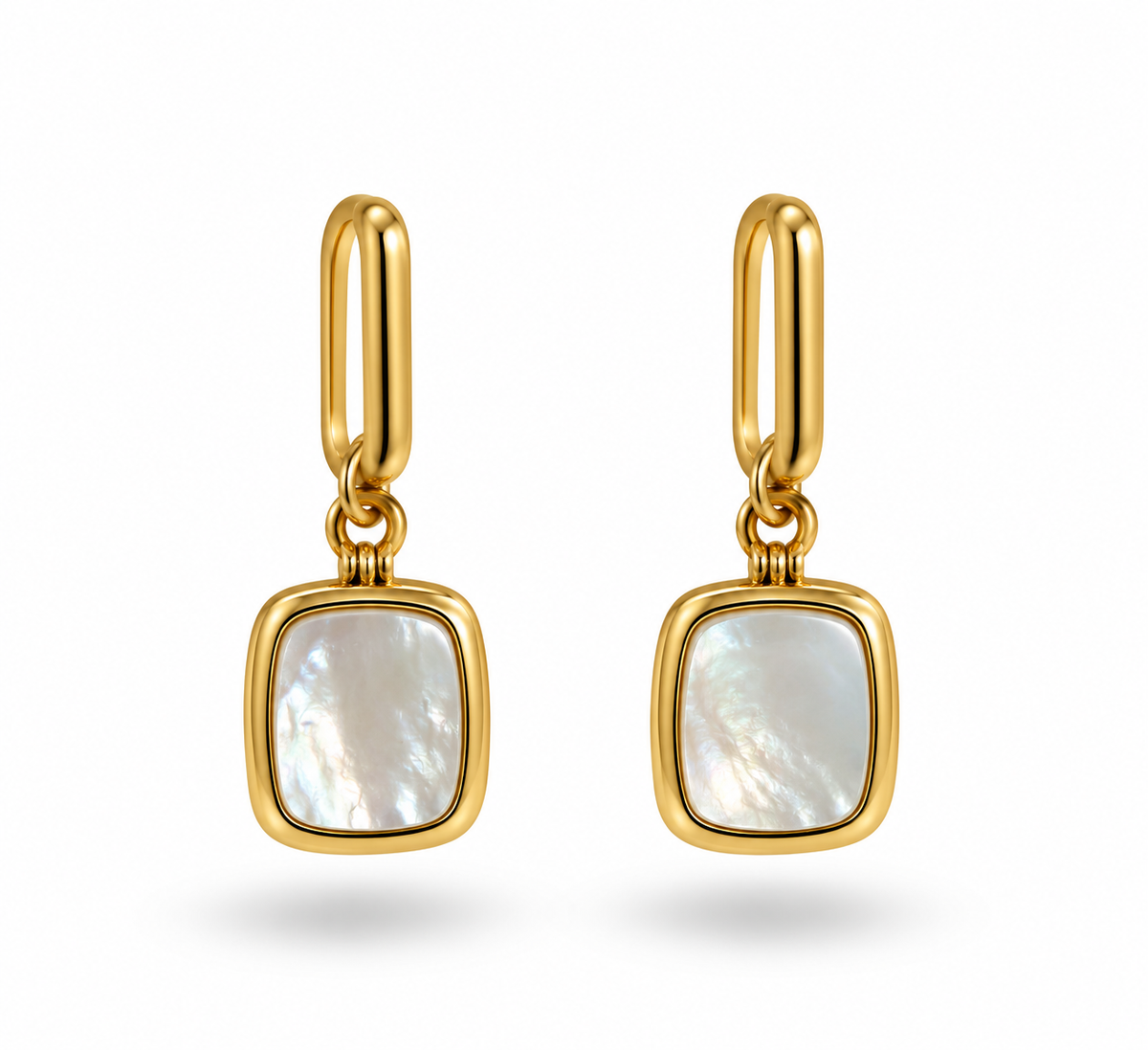 Boucles d'oreilles Nour - Nacre