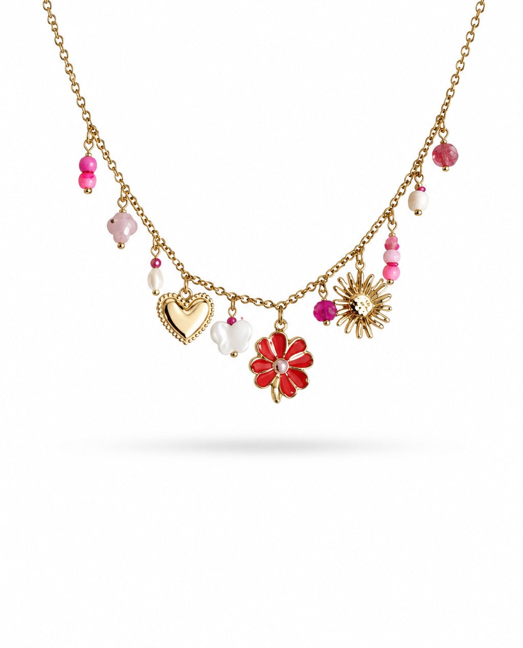 Collier Kamala rose