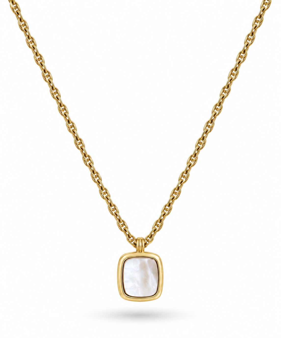 Collier long Nour - Nacre -