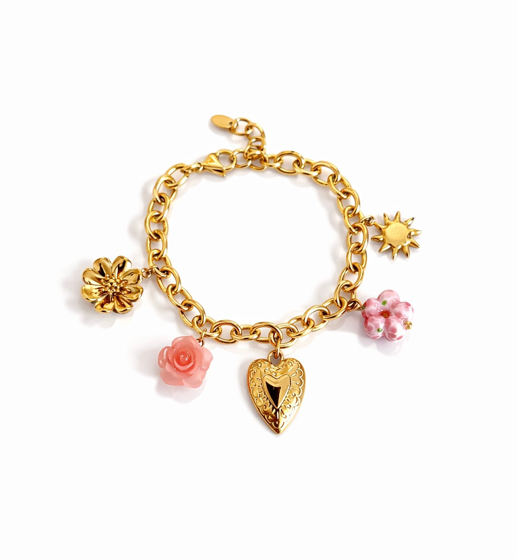 Parure Iris - collier et bracelet