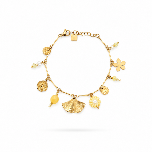 Bracelet Capri jaune