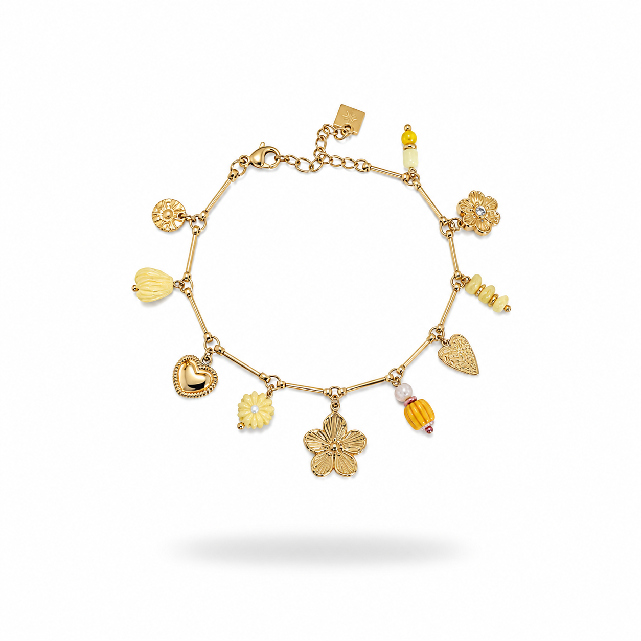 Bracelet Riviera jaune