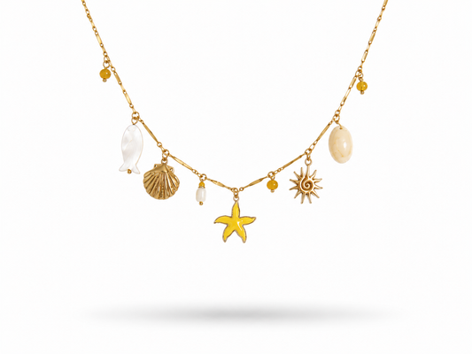Collier Moana jaune