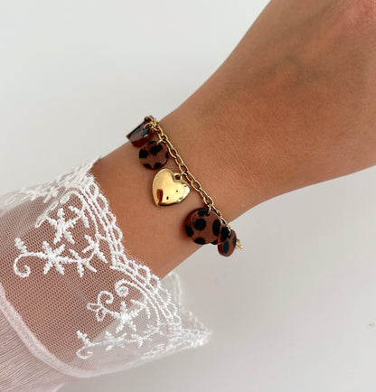Bracelet Liberty marron