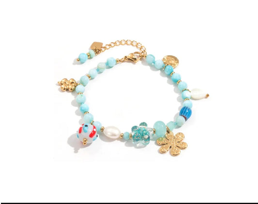 Bracelet Deb bleu