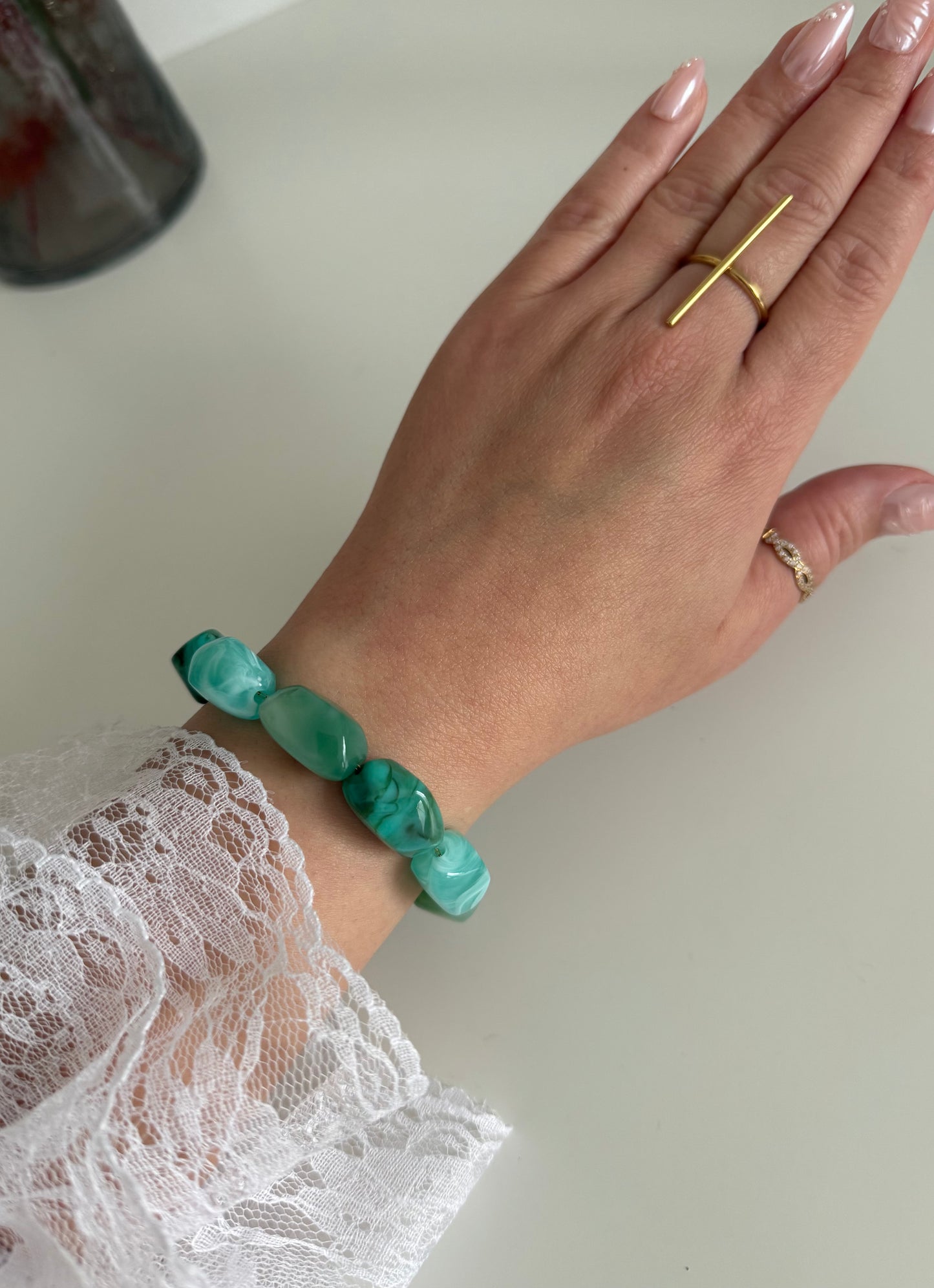 Bracelet Naya vert