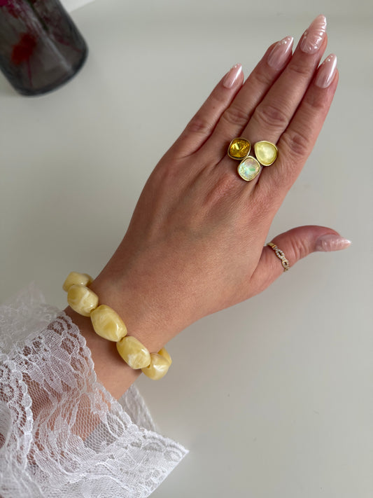 Bracelet Naya jaune