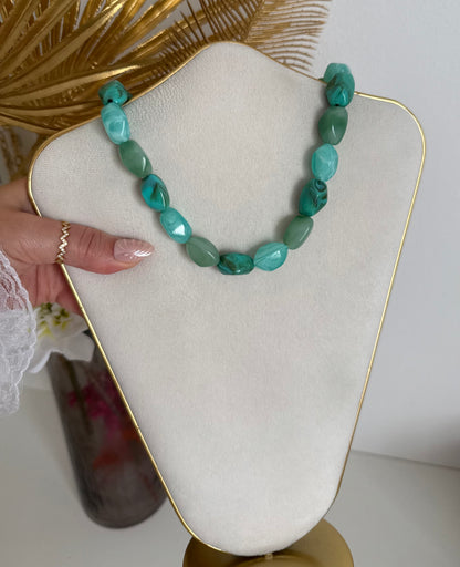 Collier Naya vert