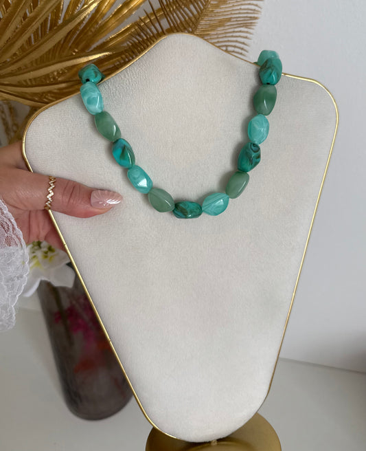 Collier Naya vert
