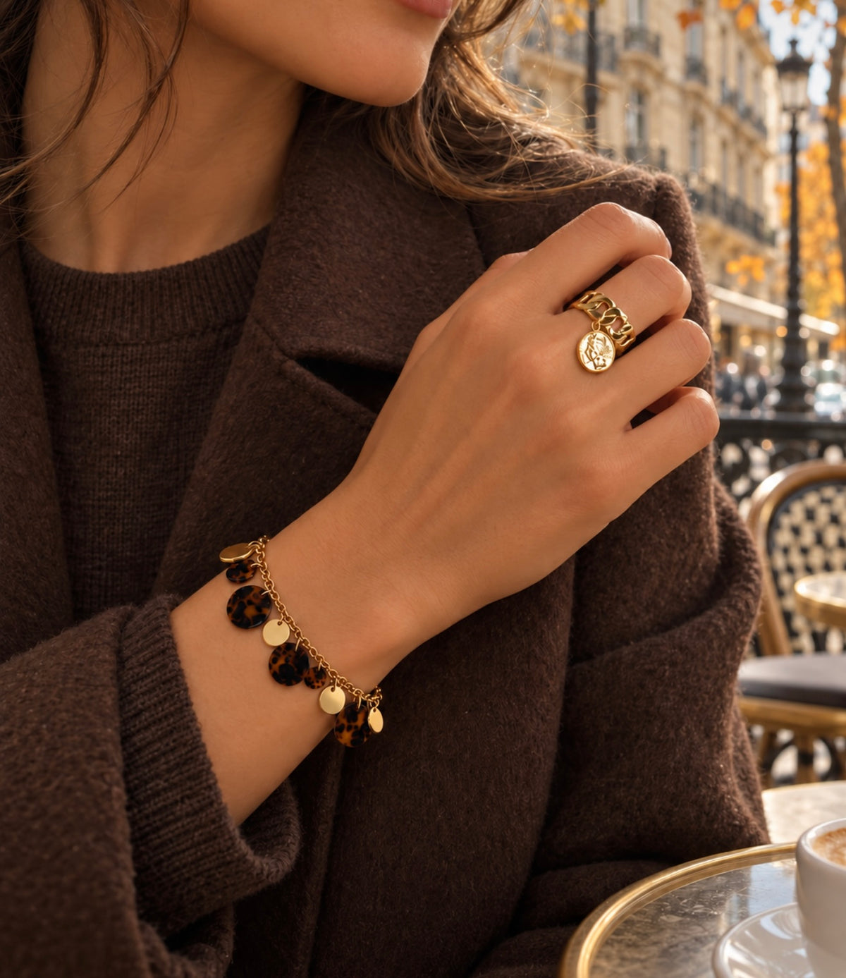Bracelet Dony marron