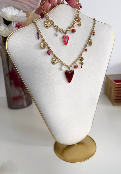 Parure Passion - collier et bracelet