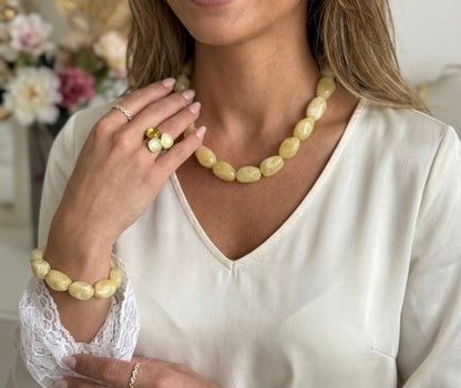 Collier Naya jaune